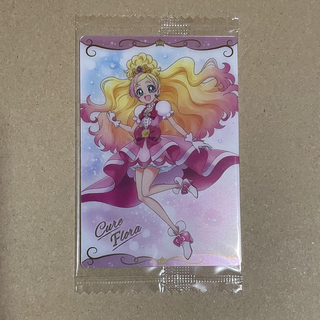 キュアフローラウエハースカード16枚 Amazon.co.jp: GOプリンセスプリキュア 限定 ウエハースカード